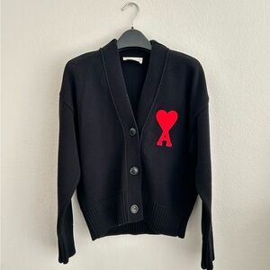 Ami Black Knitwear